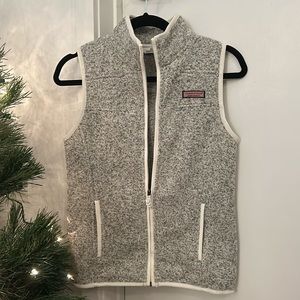 Heathered Gray Vineyard Vines Vest